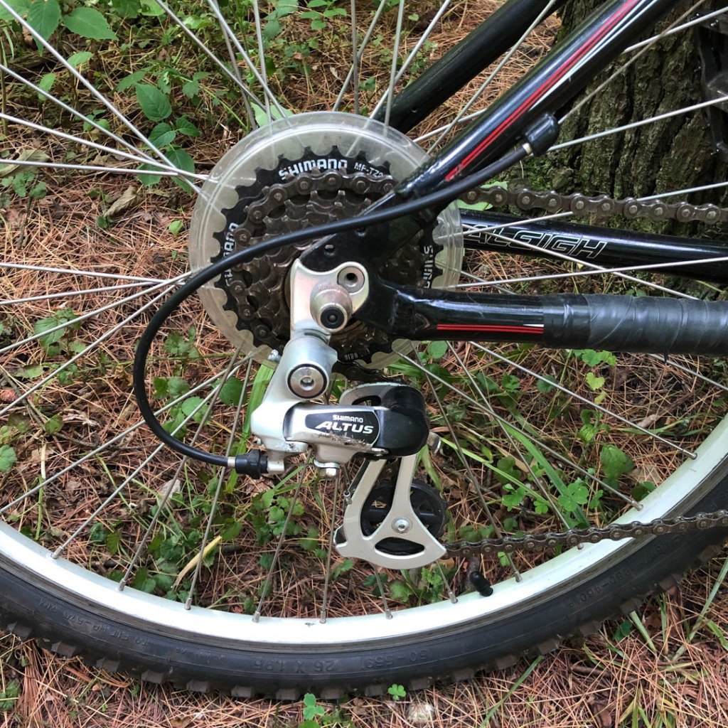 Cadre de vélo montagne RALEIGH aluminium - pour pièces, réparation