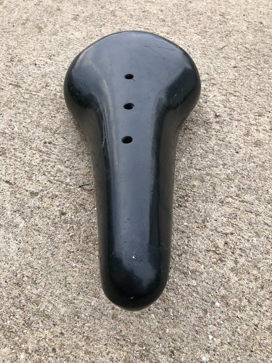 Selle De Vélo Vintage FRECCIA D’ORO - Noire - Pour Vélo De Course - Occasion